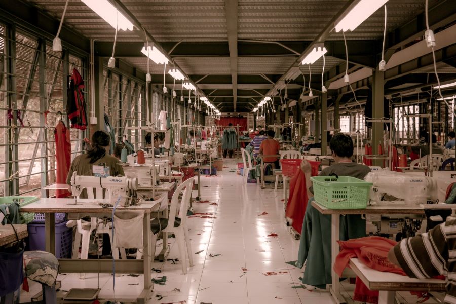 The inner workings of fashion production facilities @The Peahen