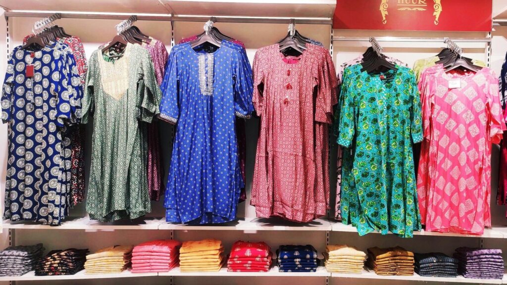 Chennai boasts various fashion factory outlets showcasing both traditional and modern designs